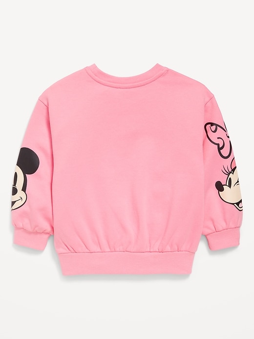 View large product image 2 of 2. Disney© Minnie Mouse Graphic Sweatshirt for Toddler Girls