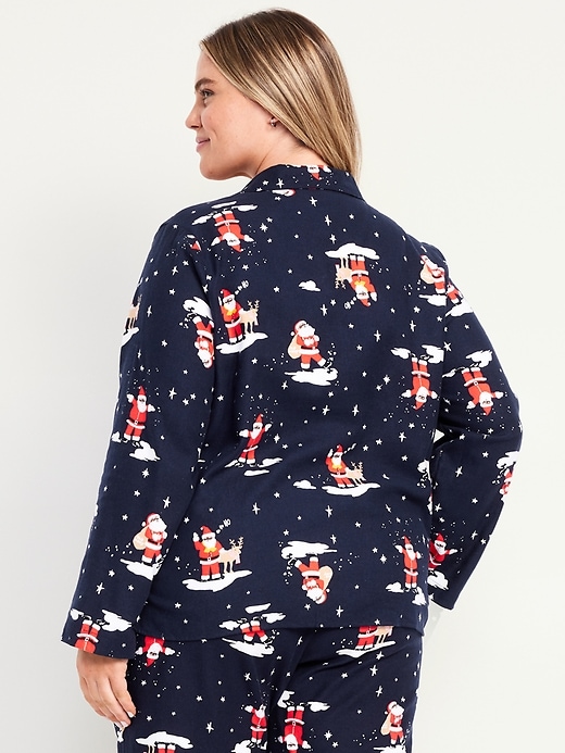 Image number 8 showing, Flannel Pajama Top