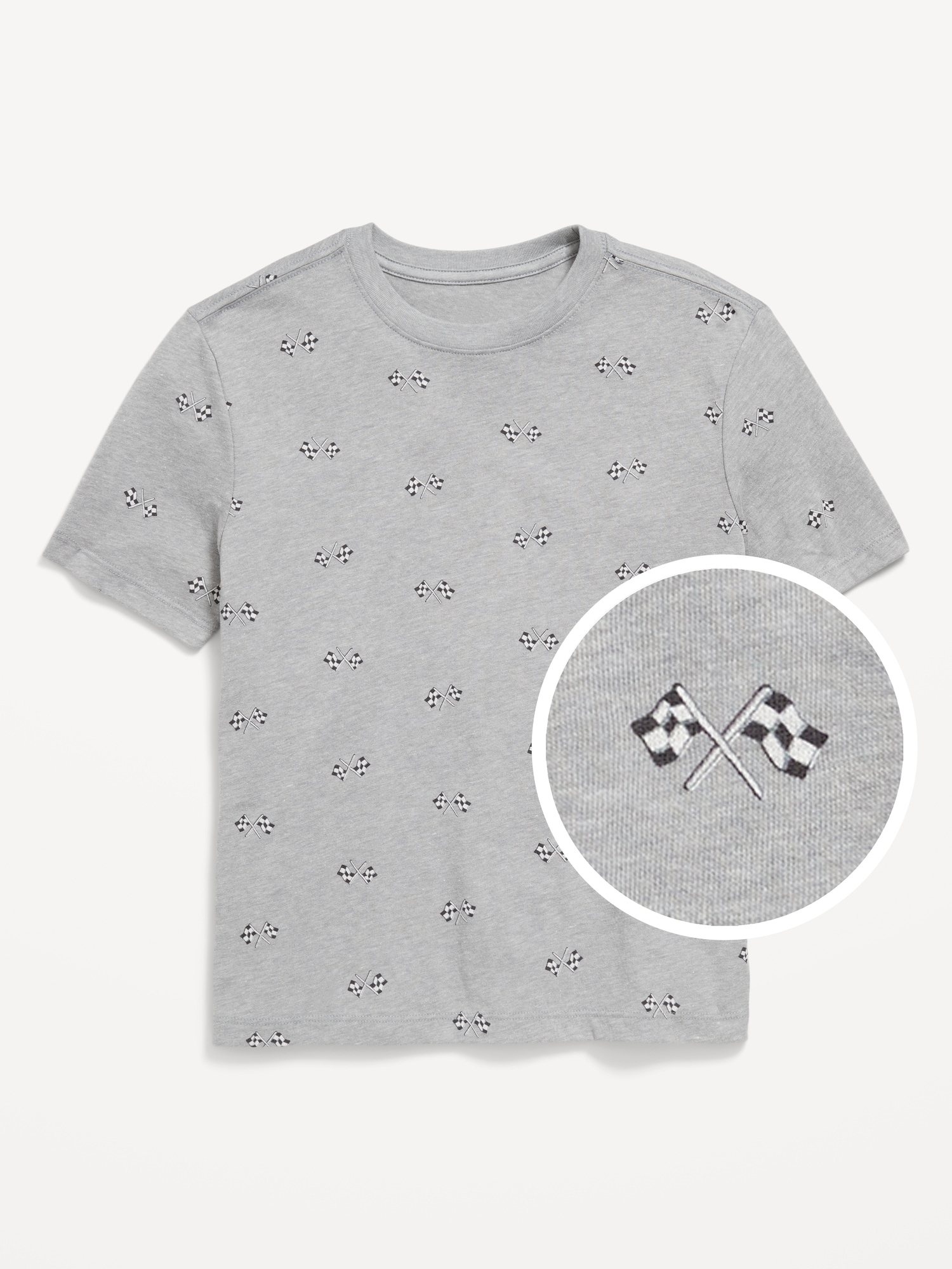 Softest Printed Crew-Neck T-Shirt for Boys