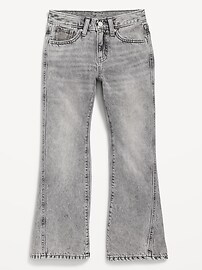 View large product image 4 of 5. High-Waisted Baggy Flare-Leg Jeans for Girls