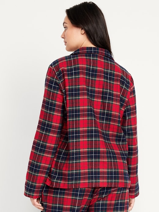 Image number 6 showing, Flannel Pajama Shirt