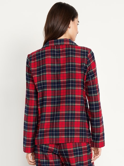 Image number 2 showing, Flannel Pajama Shirt