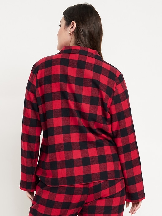 Image number 6 showing, Flannel Pajama Shirt