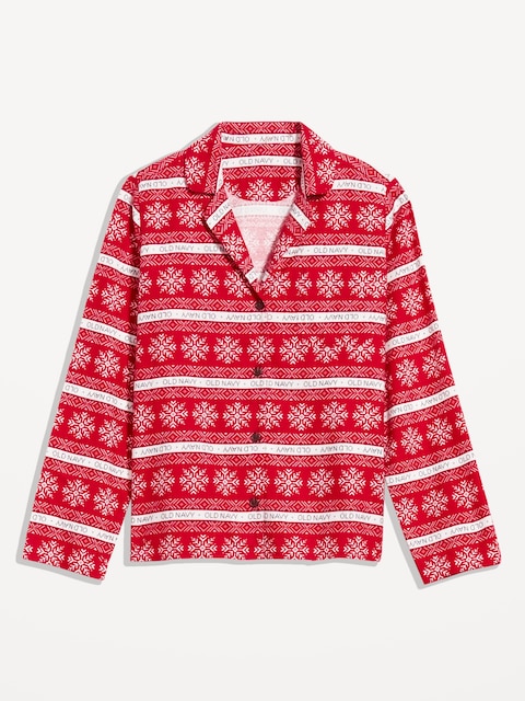 Haut de pyjamas en flanelle