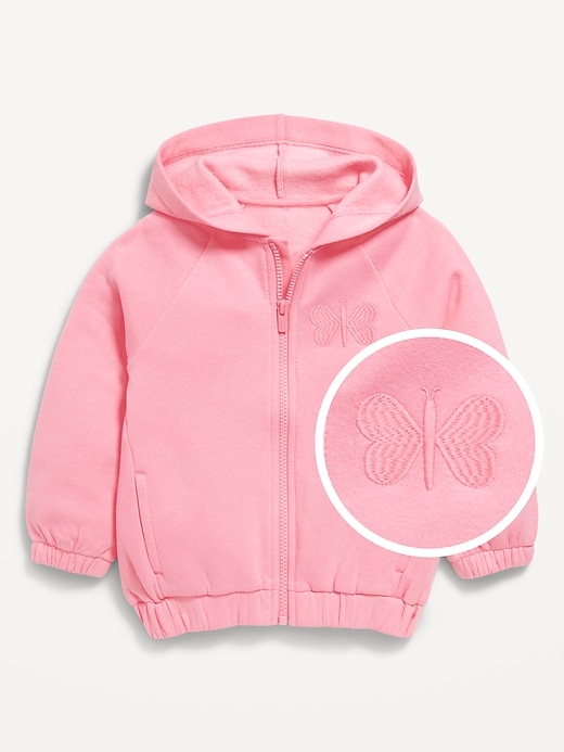 View large product image 1 of 2. Printed Zip Hoodie for Toddler Girls