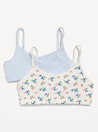 L'image numéro 1 présente Soutien-gorge camisole pour fille (paquet de 2)