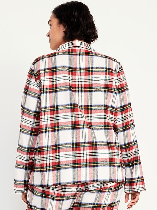 Image number 8 showing, Flannel Pajama Shirt