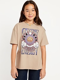 L'image numéro 1 présente T-shirt à manches courtes à imprimé pour fille