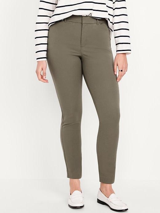 Image number 5 showing, High-Waisted Pixie Skinny Ankle Pants