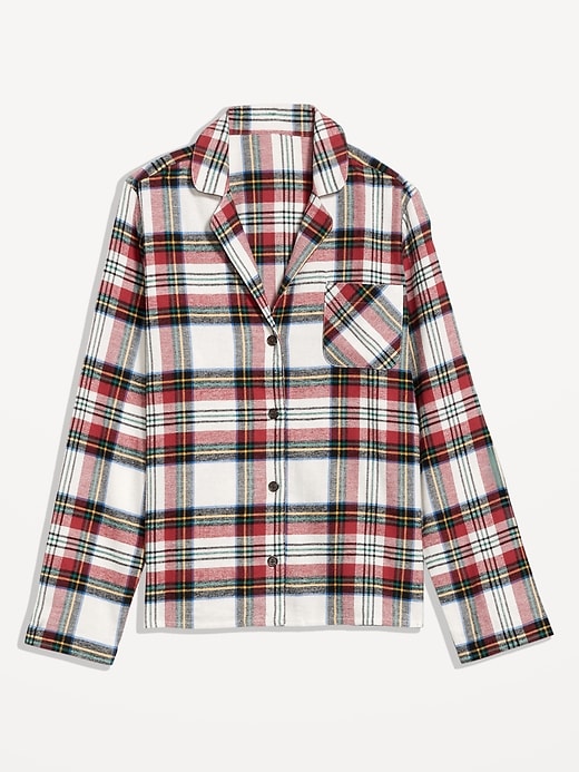 Image number 4 showing, Flannel Pajama Shirt