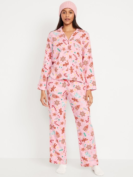 Image number 3 showing, Flannel Pajama Top