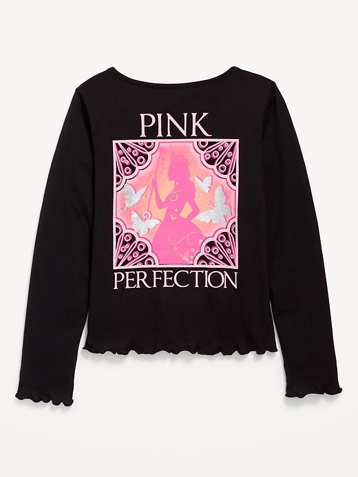 Image number 3 showing, Fitted Licensed Graphic T-Shirt for Girls