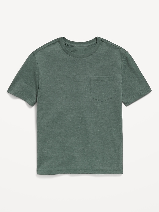 View large product image 1 of 1. Softest Short-Sleeve Pocket T-Shirt for Boys