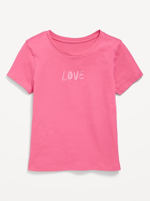 View large product image 1 of 1. Short-Sleeve Graphic T-Shirt for Girls