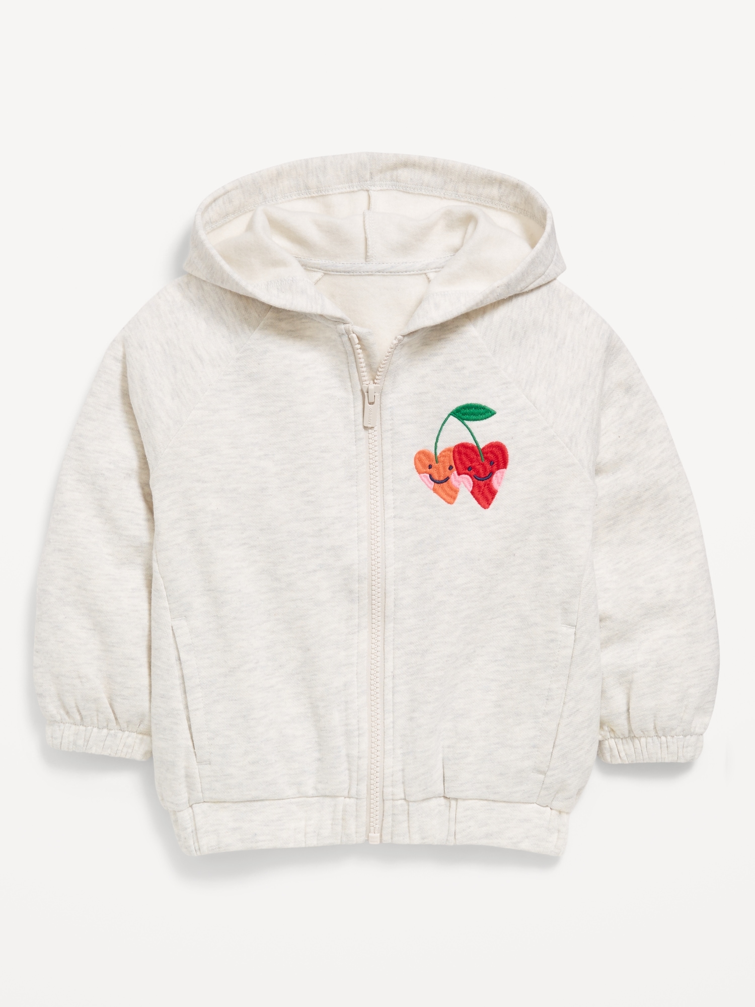 Printed Zip Hoodie for Toddler Girls