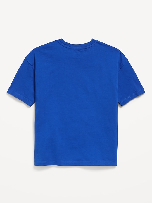 Image number 3 showing, Oversized Short-Sleeve Pocket T-Shirt for Boys