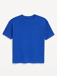 Image number 2 showing, Oversized Short-Sleeve Pocket T-Shirt for Boys