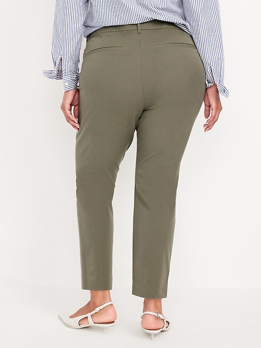 Image number 8 showing, High-Waisted Pixie Skinny Ankle Pants