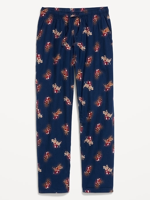 L'image numéro 2 présente Pantalon de pyjama en flanelle pour homme