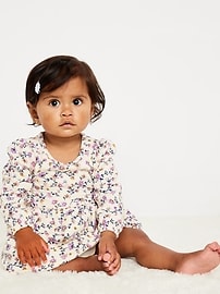 Image number 1 showing, Long-Sleeve Quilted Dress for Baby
