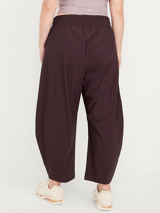 Image number 4 showing, High-Waisted SleekTech Barrel Ankle Pants