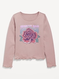 Image number 2 showing, Fitted Licensed Graphic T-Shirt for Girls