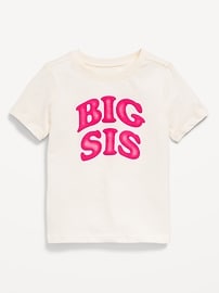 L'image numéro 1 présente T-shirt à imprimé à manches courtes pour toute-petite fille