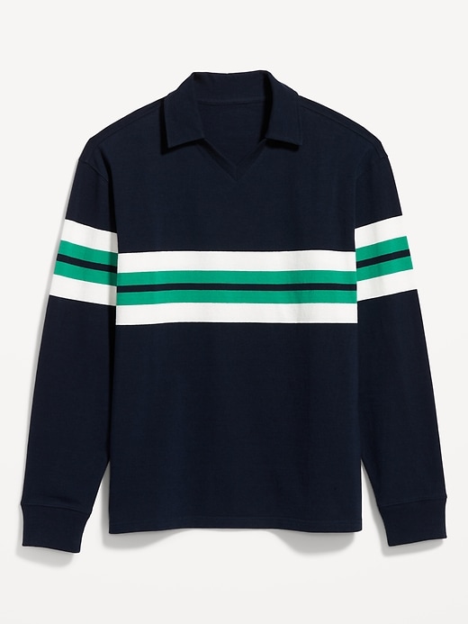 Image number 7 showing, Solid Rugby Polo