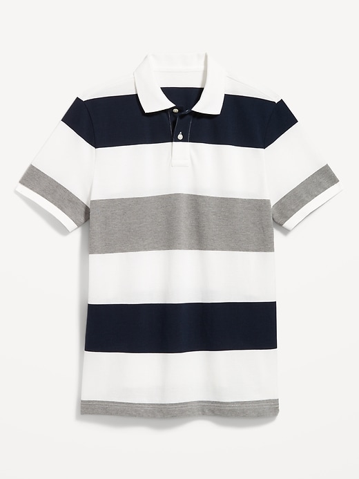 Image number 4 showing, Classic Fit Striped Pique Polo