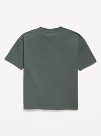 View large product image 3 of 3. Oversized Short-Sleeve Pocket T-Shirt for Boys