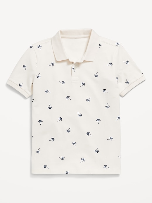 View large product image 2 of 4. Printed Pique Polo Shirt for Boys