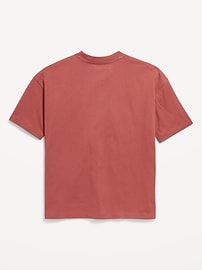 View large product image 3 of 3. Oversized Short-Sleeve Pocket T-Shirt for Boys