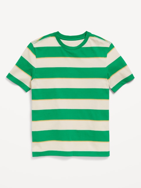 Softest Short-Sleeve Striped T-Shirt for Boys