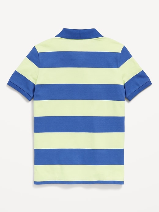 Image number 3 showing, Printed Pique Polo Shirt for Boys