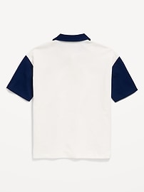 View large product image 3 of 4. Oversized Graphic Polo Shirt for Boys