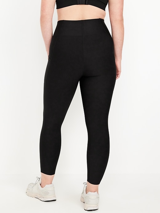 Image number 5 showing, High-Waisted PowerSoft Sculpt 7/8 Pocket Leggings