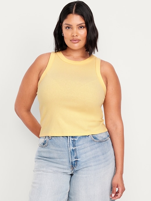 Image number 7 showing, Snug Crop Tank Top