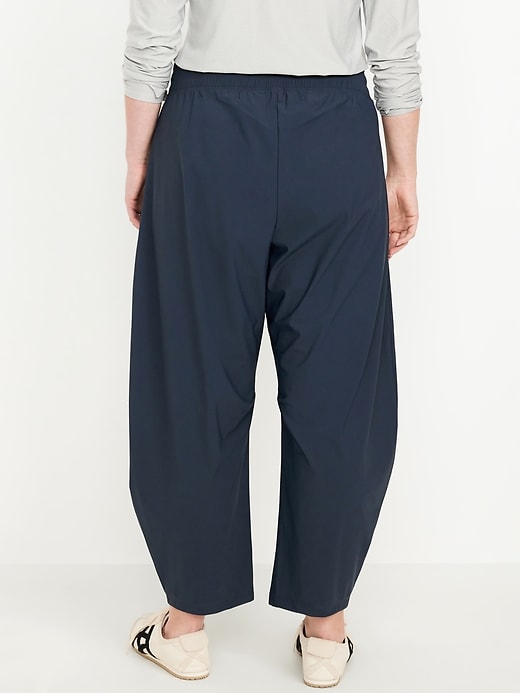 Image number 4 showing, High-Waisted SleekTech Barrel Ankle Pants