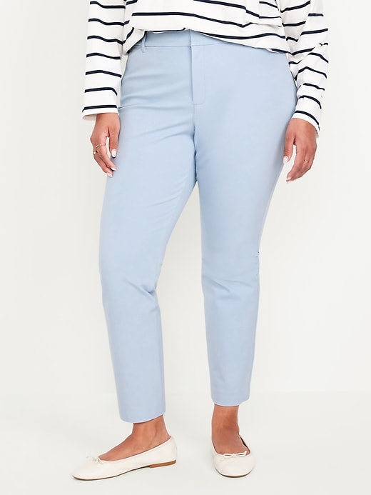 Image number 7 showing, High-Waisted Pixie Skinny Ankle Pants