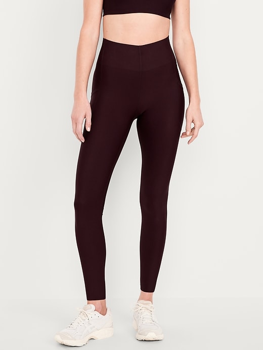 L'image numéro 1 présente Legging PowerSoft à poche et à taille haute longueur 7/8