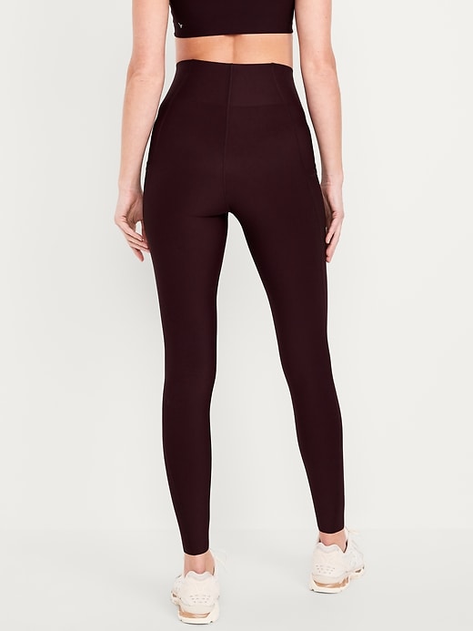 L'image numéro 2 présente Legging PowerSoft à poche et à taille haute longueur 7/8