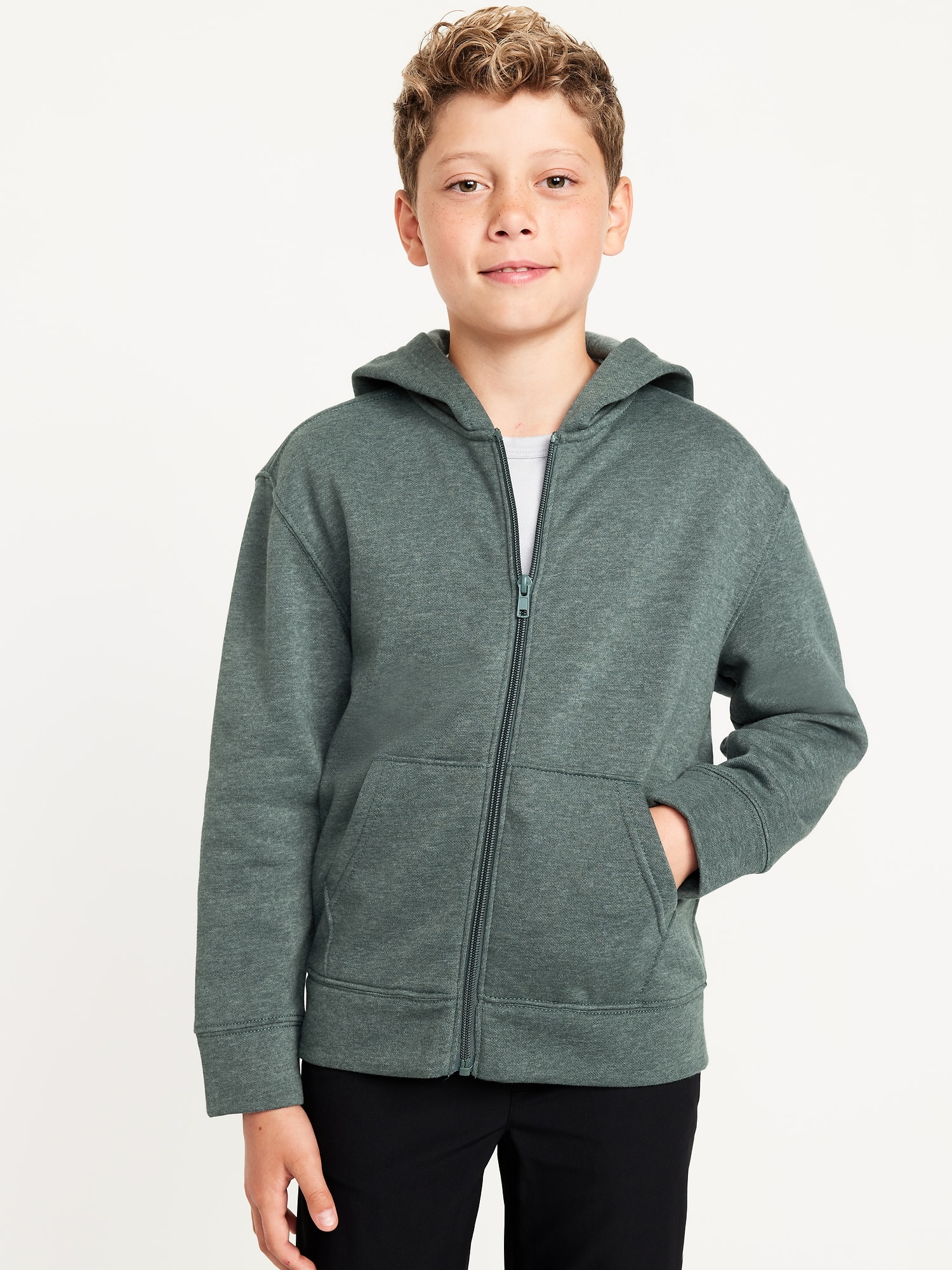 Gender-Neutral Zip Hoodie for Kids