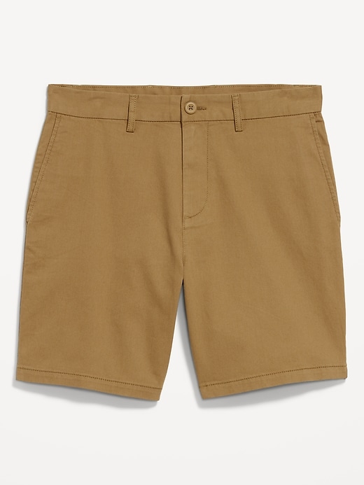 Image number 3 showing, Slim Built-In Flex Rotation Chino Shorts -- 8-inch inseam