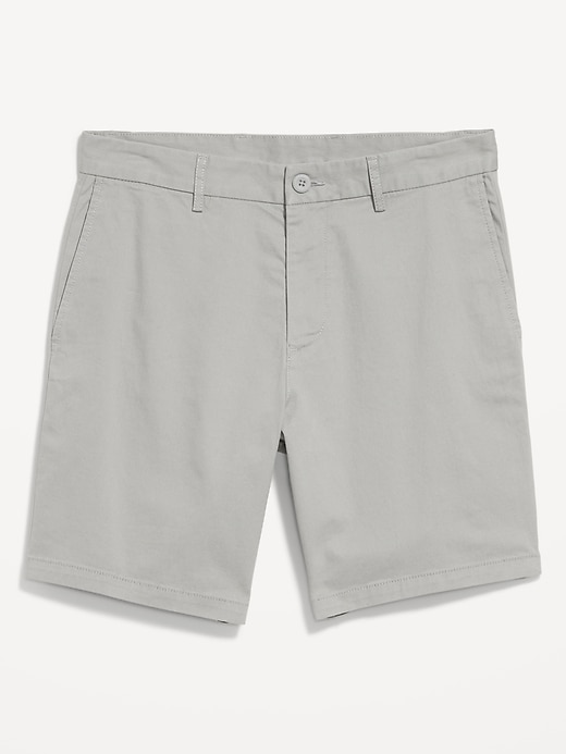 Image number 3 showing, Slim Built-In Flex Rotation Chino Shorts -- 8-inch inseam