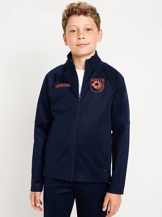 View large product image 1 of 4. Embroidered Track Jacket for Boys