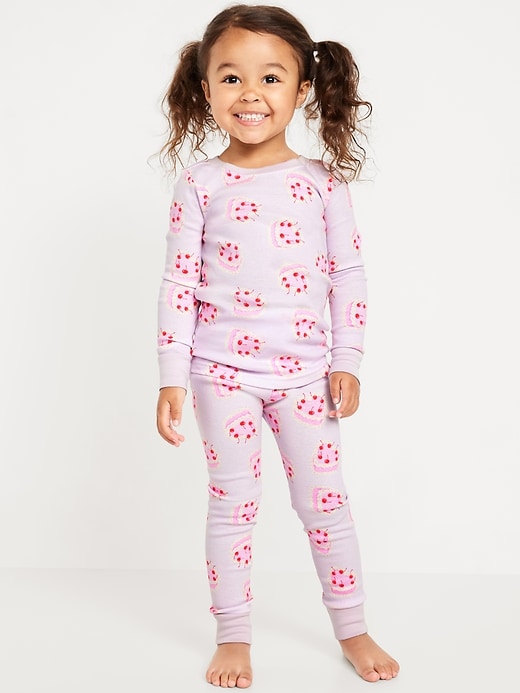 View large product image 1 of 2. Printed Snug-Fit Pajama Set for Toddler &amp; Baby