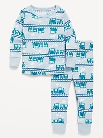 Unisex Printed Snug-Fit Pajama Set for Toddler & Baby