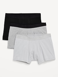Image number 1 showing, 3-Pack Trunks -- 3-inch inseam