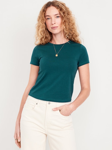 T-shirt complice court - Bleu