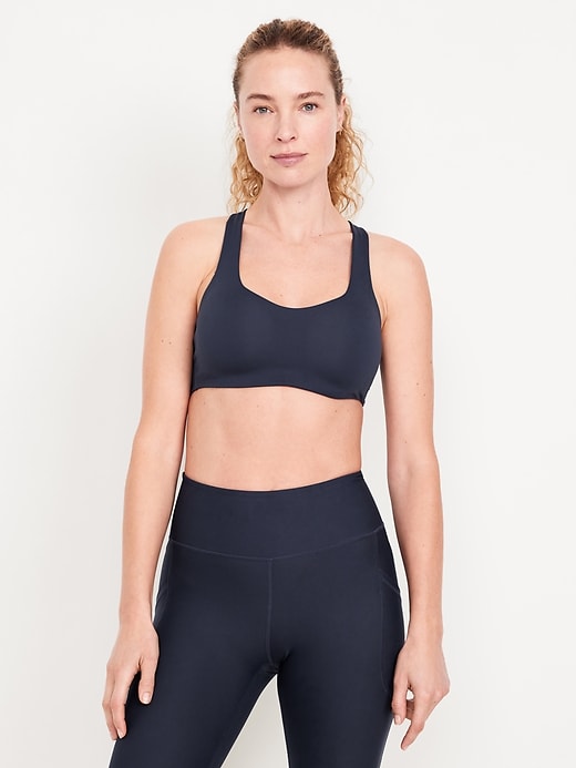 Image number 1 showing, Light Support PowerSoft Strappy Sports Bra